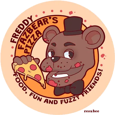  The Pizzaria Transparent Fnaf Pizza Gif Png Freddy Fazbears Pizza Logo