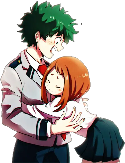  Deku Png Midoriyaizuku Midoriya Deku Urarakachako Deku X Ochaco Deku Png