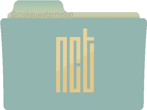  On Twitter Created A Folder Icon For Nct Hihi Vertical Png Icon 2018