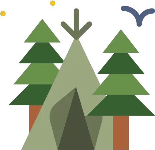  Camping Icon Design Christmas Tree Green For 512x512 Latin Classification Png Camping Icon