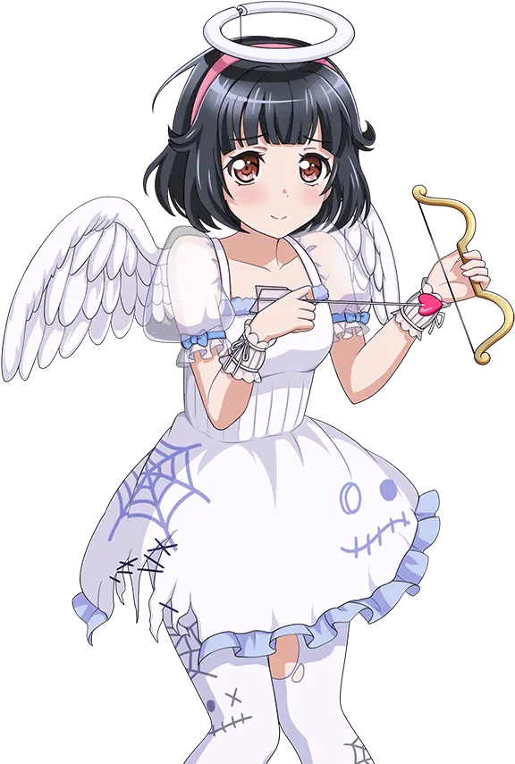  Rimi Ushigome Power Shy Angel Cards List Girls Band Transparent Anime Angel Png Angel Transparent