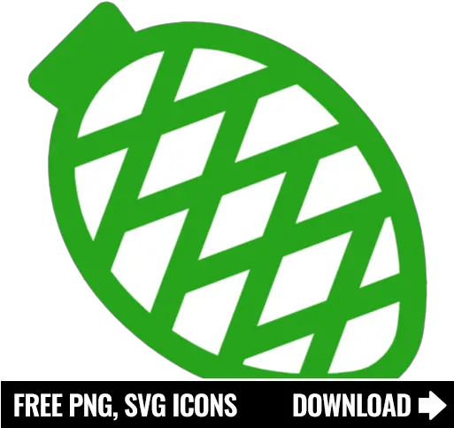  Free Green Conifer Icon Symbol Png Svg Download Diamond Icon Pine Cone Icon