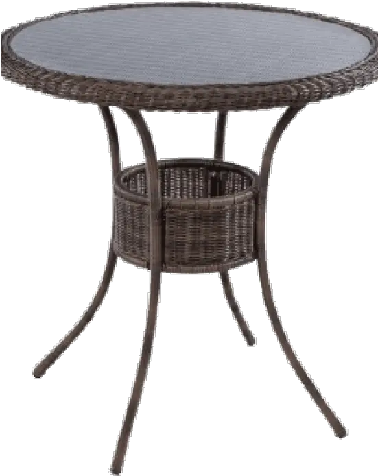  Bainbridge Bark 42u2033 Round Bar Table U2013 The Deck Company Llc Solid Png Bar Table Png