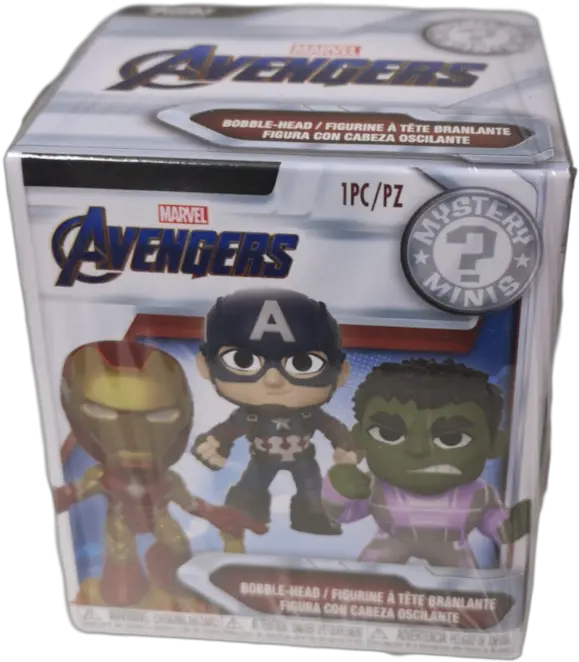  Avengers Endgame Mystery Minis Blind Box Avengers Mystery Mini Bobblehead Png Avengers Endgame Png