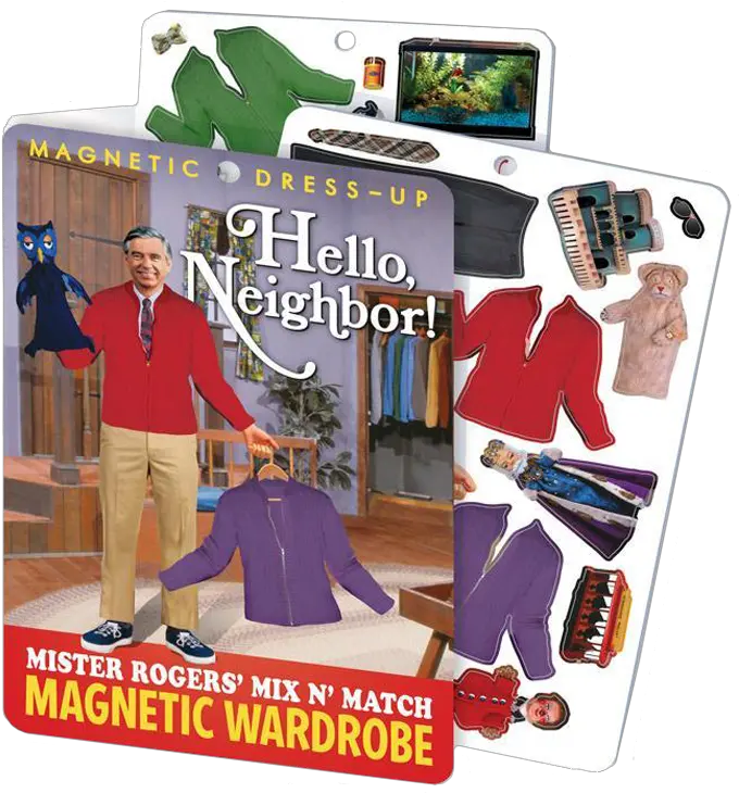  Mister Rogers Magnetic Dress Up Magnetic Dress Up Png Hello Neighbor Png