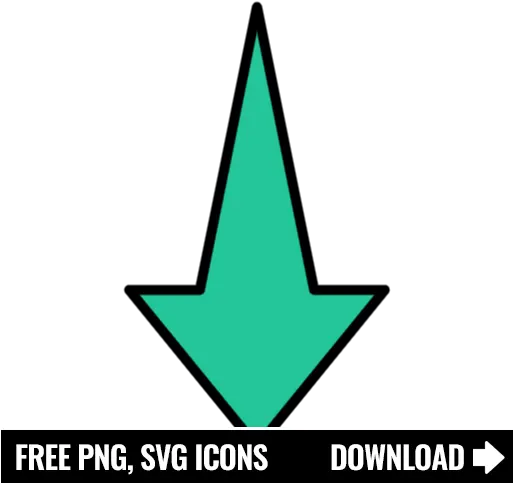  Free Arrow Down Icon Symbol Png Svg Download Language Triangle Icon Png