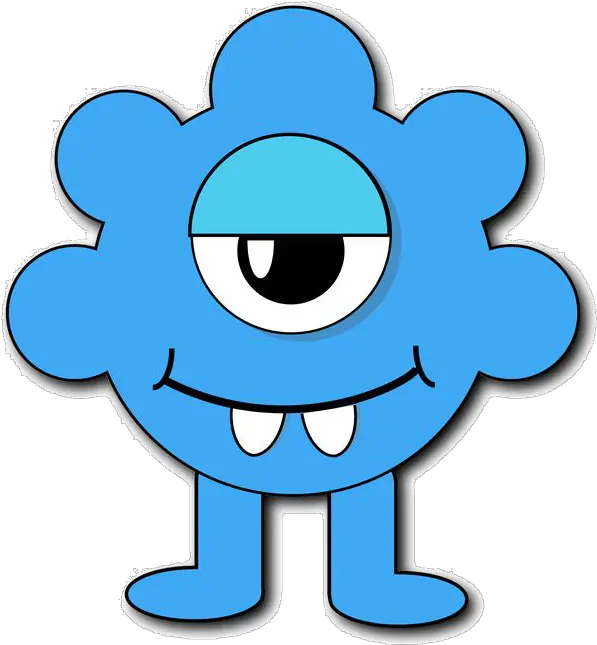  Download Free Blue Monster File Icon Favicon Freepngimg Kids Monsters Clipart Png Monster Icon