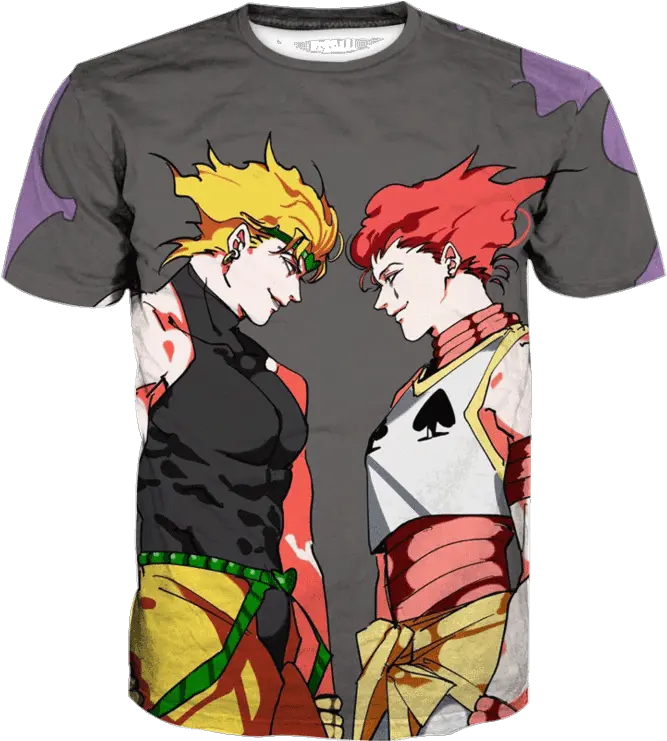  Hisoka And Dio Hoodie Hunter X Hunter X Jojou0027s Adventure Dio Hisoka Shirt Png Hisoka Transparent