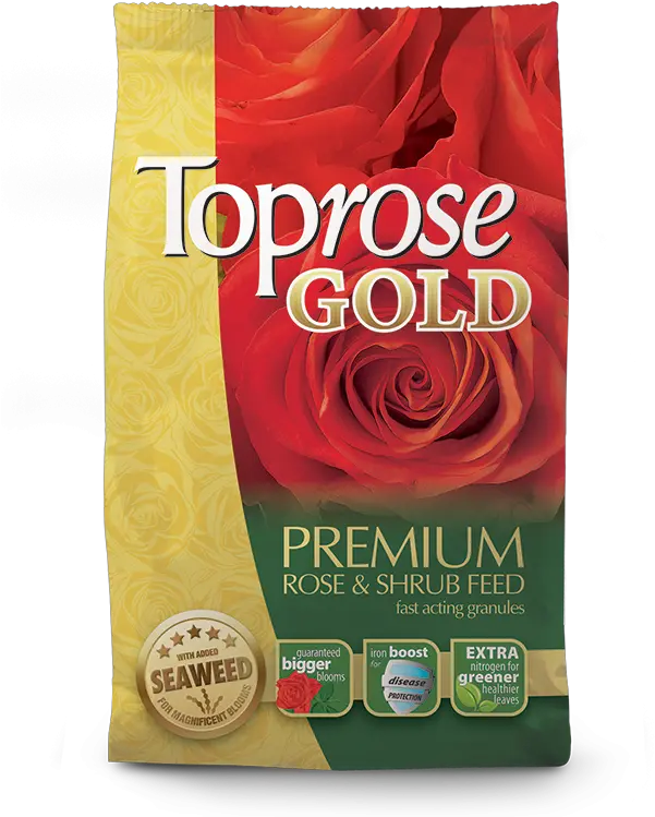  Toprose Gold Premium Rose U0026 Shrub Feed Solabiol Prime Partners Png Rose Bush Png