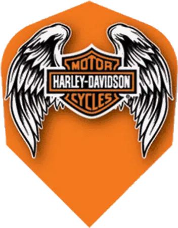  Harley Davidson Orange Wings Harley Davidson Logo Hd Mobile Png Harley Davidson Logo With Wings