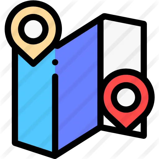  Map Free Files And Folders Icons Vertical Png Product Roadmap Icon