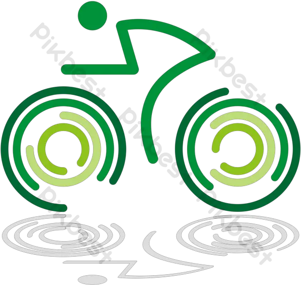  Green Bicycle Icon Ai Free Download Pikbest Bicycle Png Bicycle Icon