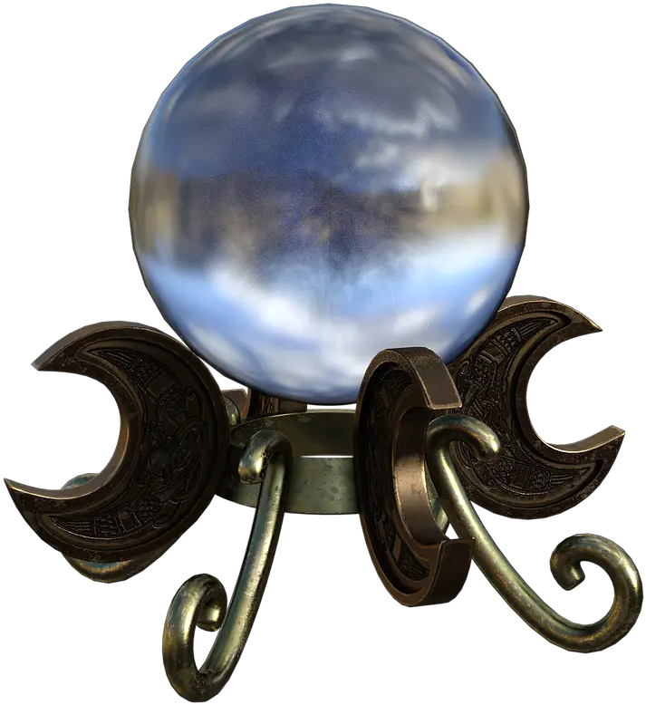  Crystal Stand Ball Future Teller Free Image From Crystal Ball Stand Png Crystal Ball Transparent