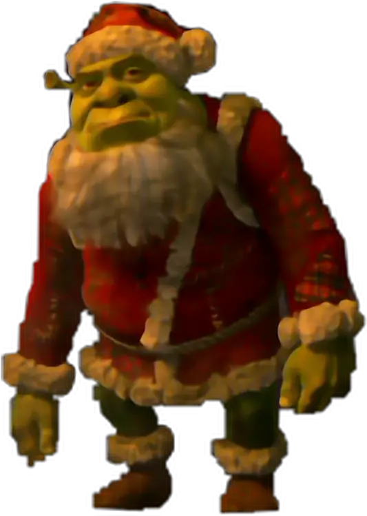  Shreck Png Shrek Sticker Shrek Santa 4521542 Vippng Shrek In Santa Hat Shrek Head Png