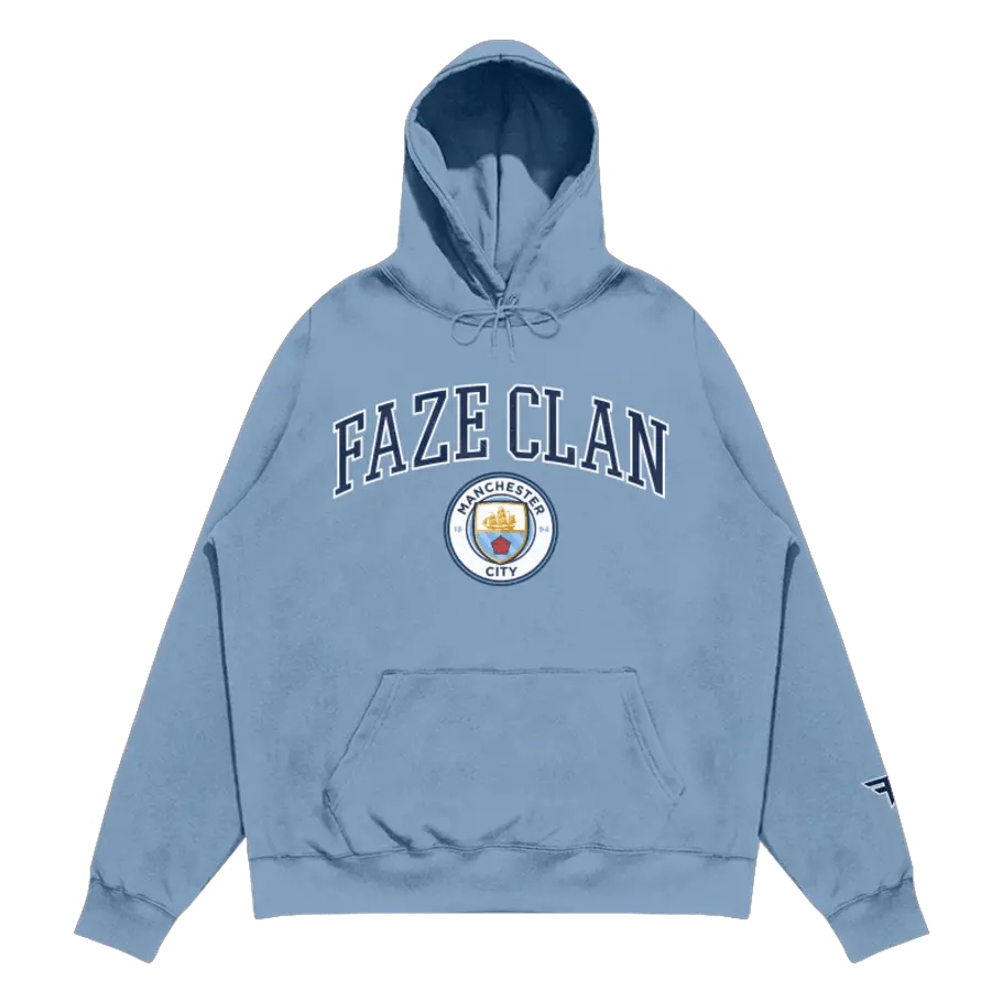  Faze Clan And Manchester City Reveal Faze Clan X Man City Png Faze Banks Logo