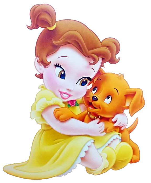  Baby Ariel Png Baby Belle Más Baby Princesses Disney Baby Jasmine Disney Princess Belle Png