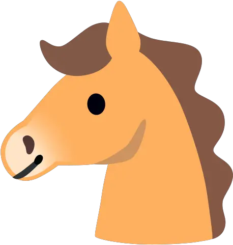  Horse Face Emoji Cara De Caballo Dibujo Animado Png Horse Face Icon