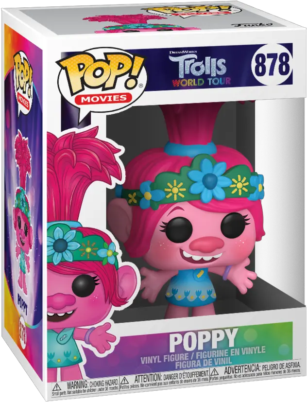  Trolls World Tour Funko Pop Trolls World Tour Png Trolls Poppy Png