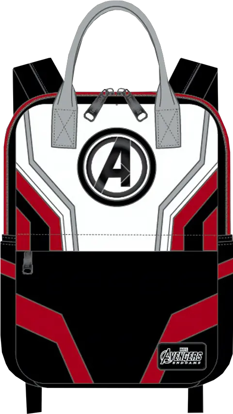  Avengers Endgame Suit Square Backpack Tote Bag Png Avengers Endgame Logo Png