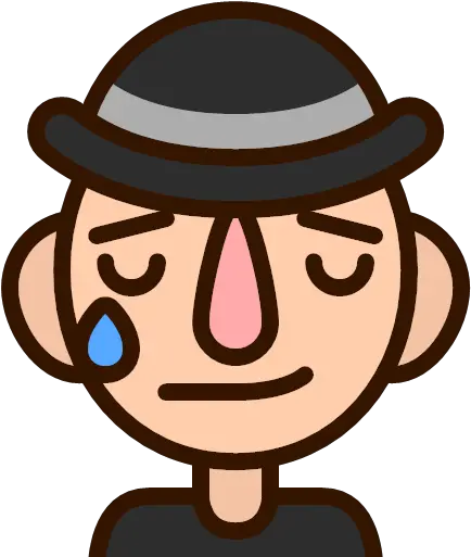  Cry Emoji Man Melancholy Nostalgia Sad Icon Png Tear Emoji Png