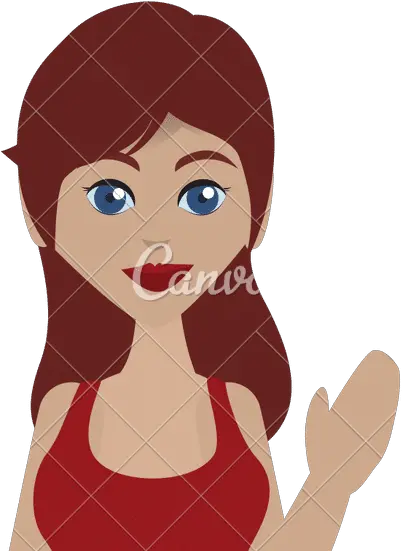  Woman Female Girl Hair Icon Vector Graphic Canva Png Woman Hair Icon