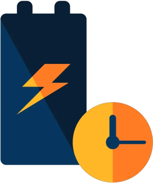  Battery Time Left Battery Management System Png Battery Level Icon