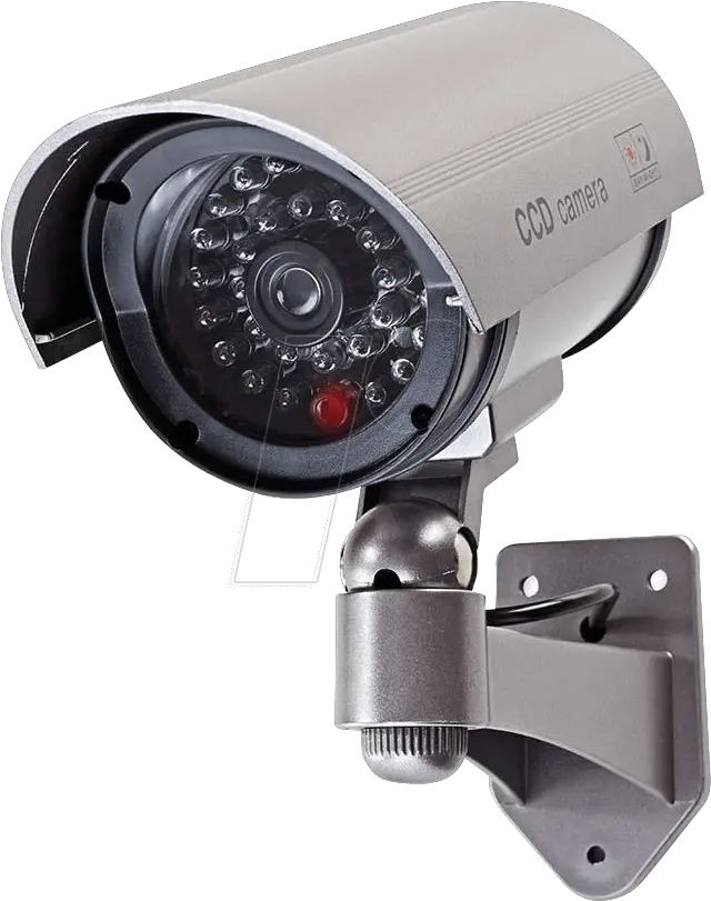  Dummy Security Camera Bullet Ip44 Grey Falsk Overvågningskamera Png Security Camera Png