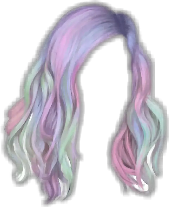  Hair Hairstyle Unicorn Unicornhair Unicorn Hair Png Full Transparent Rainbow Hair Png Hair Transparent Background