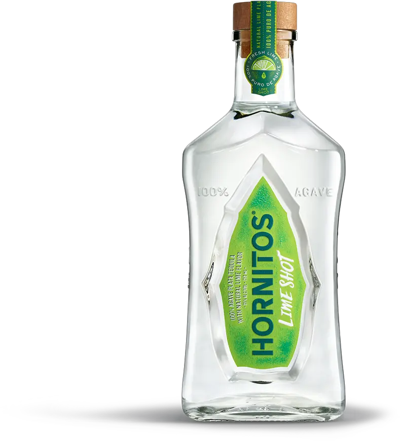  Tequila And Lime Hornitos Plata Tequila L Bottle Png Tequila Bottle Png