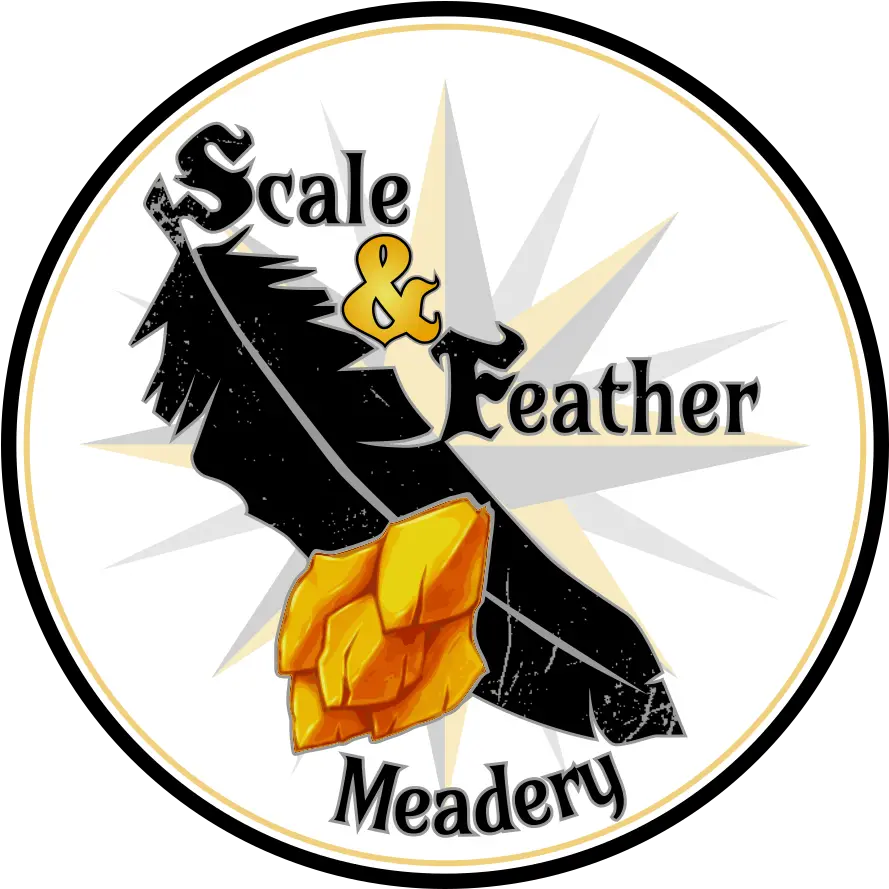  Home Scale U0026 Feather Mead Scale Feather Meadery Png Feather Logo