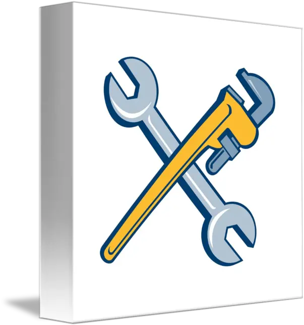  Download Engine Clipart Crossed Wrench Pipe Wrench Crossed Wrench Cartoon Small Png Pipe Wrench Png