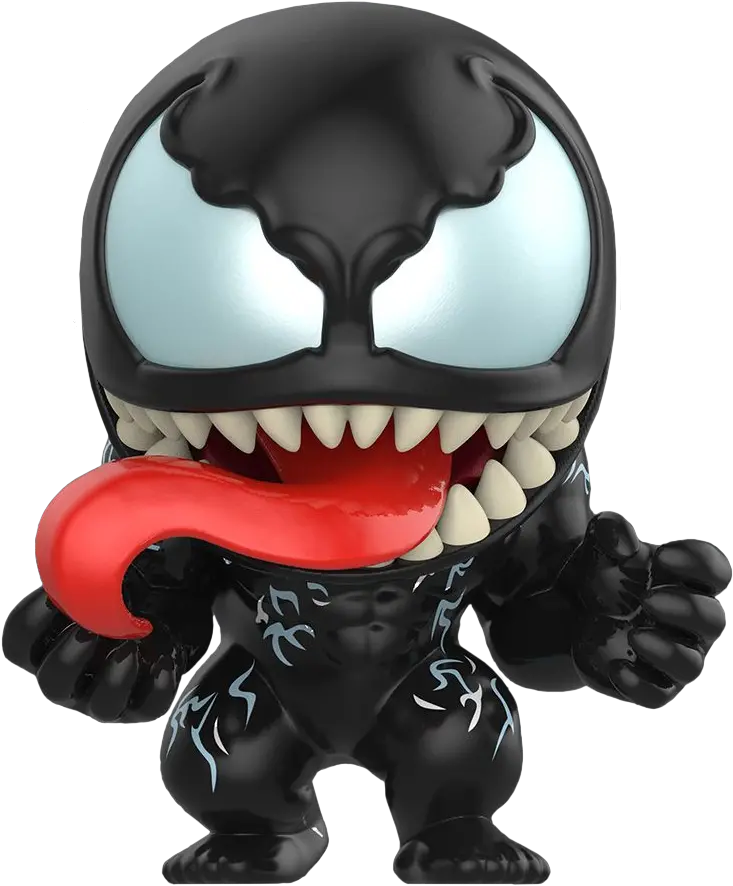  Venom Venom Cosbaby Figure Hot Toys Cosbaby Venom Png Venom Png