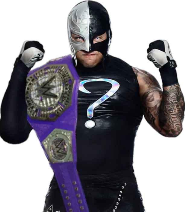  Rey Mysterio Question Mark Transparent Rey Mysterio Wwe Wh Championship Png Rey Mysterio Png