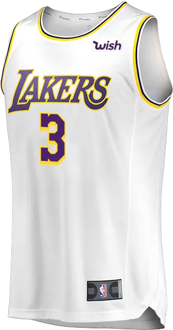  Los Angeles Lakers Anthony Davis Lakers Association Anthony Davis Jersey Png Anthony Davis Png