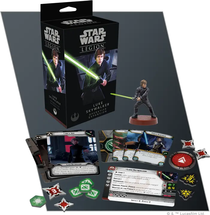  Star Wars Legion Luke Skywalker Star Wars Legion Han Solo Png Luke Skywalker Png