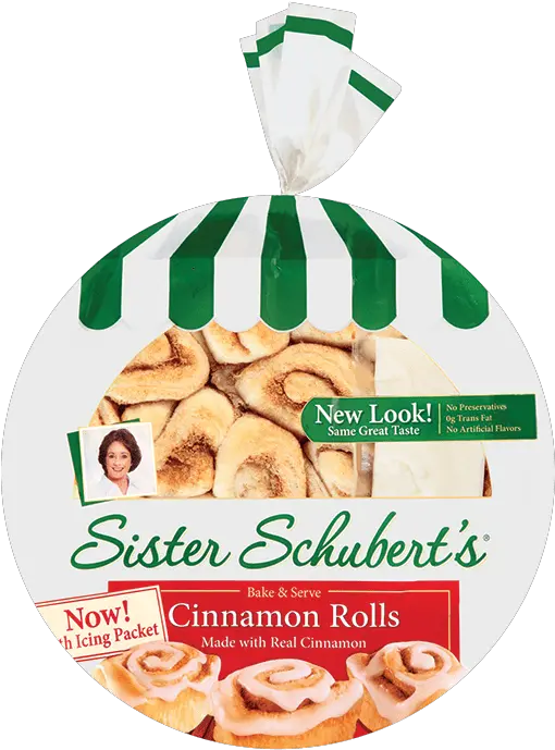  Sister Schubertu2019s Cinnamon Rolls Sister Schubert Cinnamon Rolls Png Cinnamon Roll Png