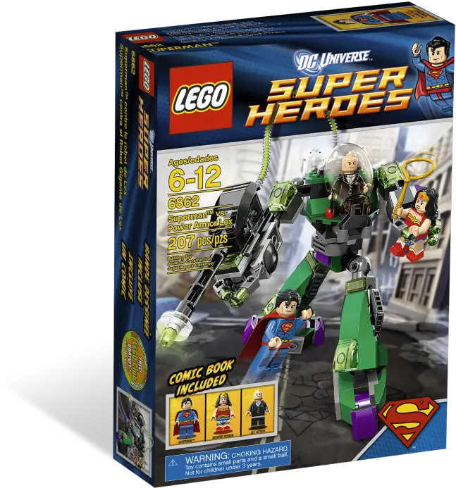  Lex Lego Lex Luthor Mech Superman Png Lex Luthor Png