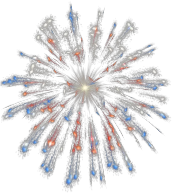  4th Of July Fireworks Png Free July 4 Flag Us Independence Day Fireworks Clipart Transparent