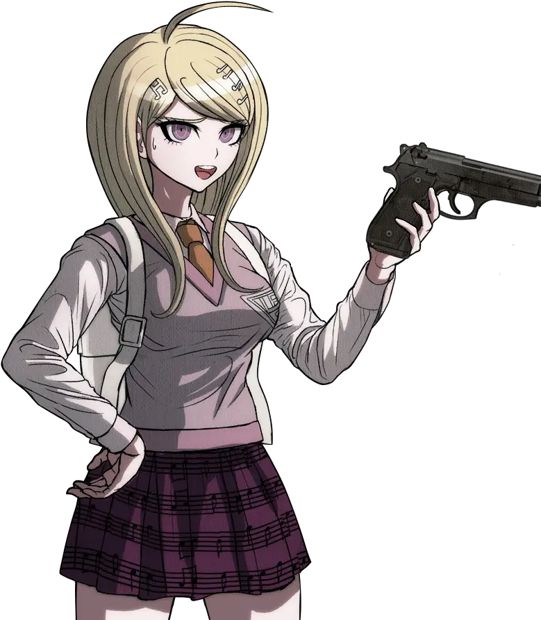  Ndrv3 Sprite Edits U2014 Kaede With Ahegao Face Kaede Akamatsu Danganronpa V3 Png Ahegao Face Transparent