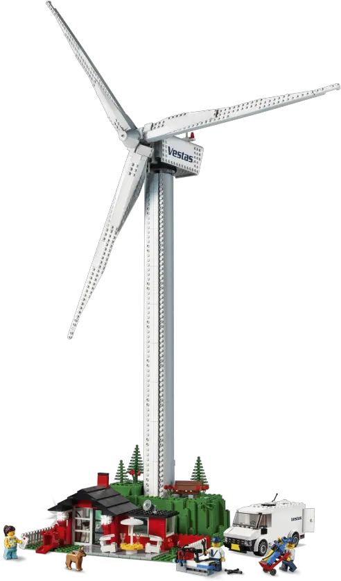  10268 Lego Creator Expert Vestas Wind Turbine Wind Turbines Lego Vestaa Png Wind Turbine Png