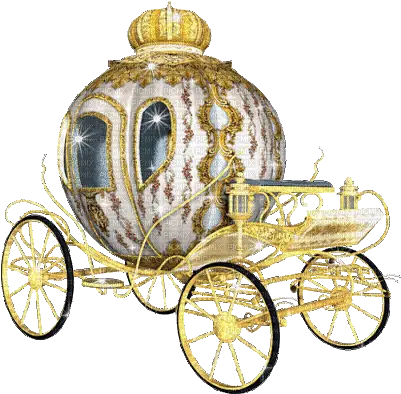  Golden Cinderella Carriage Gratulacje Congratulations Dog Antique Png Cinderella Carriage Png