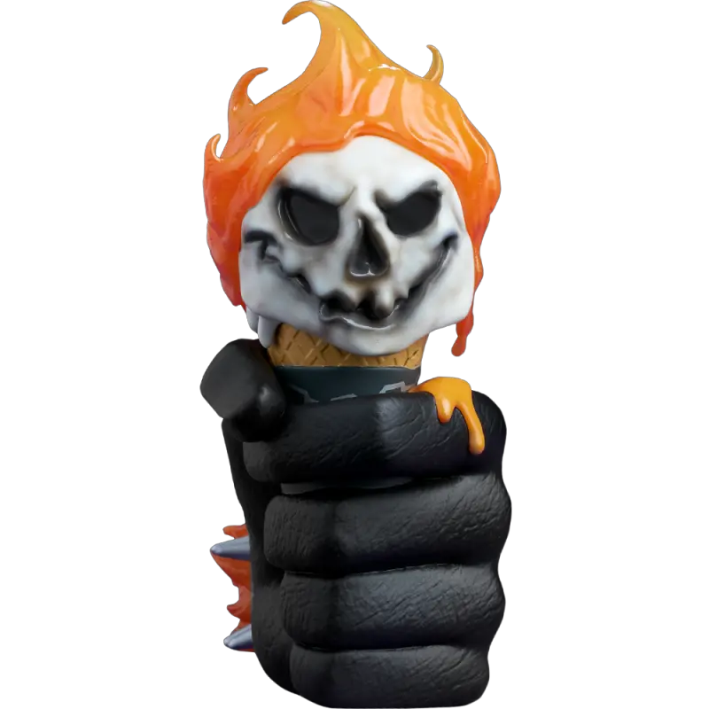  Ghost Rider Once Scoops Designer Toy By Unruly Industries Png Transparent