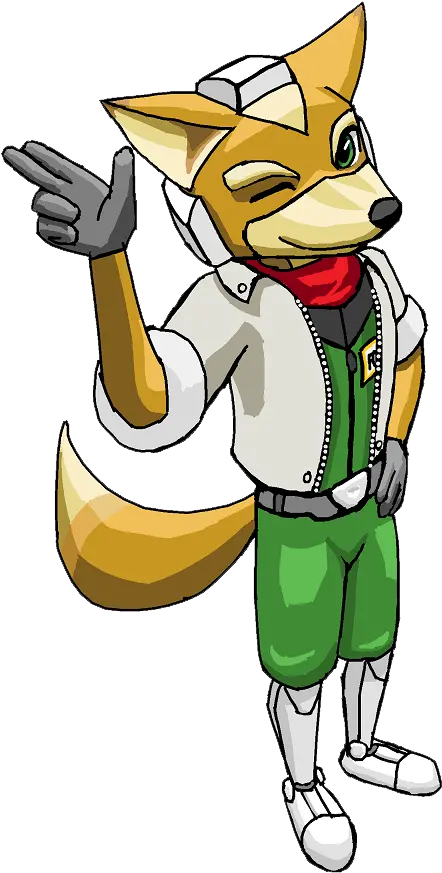  Fox Mccloud By Ultimatepokamon Fur Affinity Dot Net Fox Mccloud Art Transparent Png Fox Mccloud Png