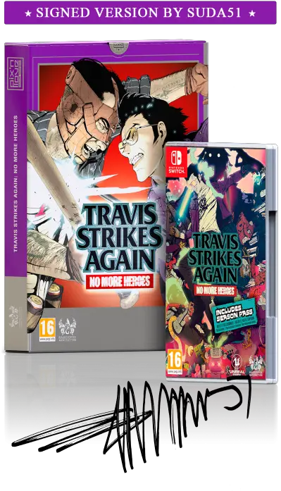  Travis Strikes Again N Love Travis Strikes Again Png Travis Touchdown Png