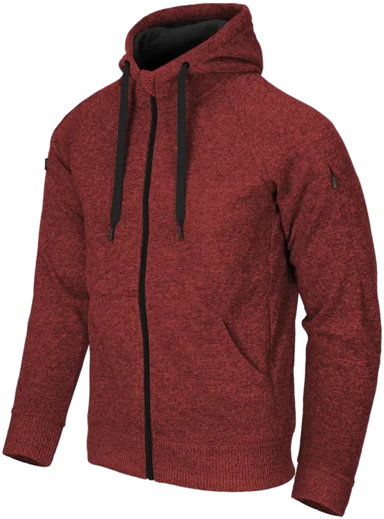  Bluza Z Kapturem Covert Tactical Hoodie Fullzip Helikon Tex Melange Czerwona Blchfsfm5 Helikon Tex Covert Tactical Hoodie Png Jordan Icon Fleece