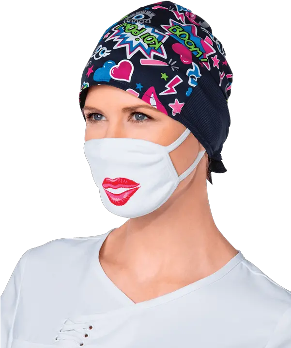  Koi Kiss Mark Face Mask Surgical Masks Kissy Lips Face Mask Png Kiss Mark Png