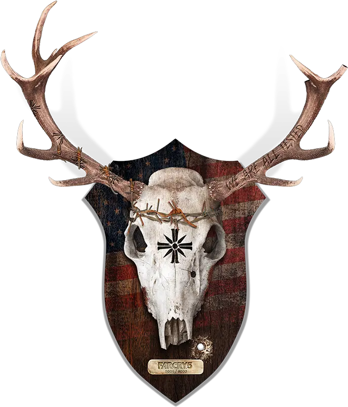  Far Cry 5 Far Cry 5 Deer Skull Png Far Cry 5 Logo Png