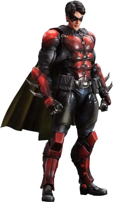  Details About Batman Arkham Origins Robin Play Arts Action Figuresqu81513 Robin Batman Arkham Knight Png Batman And Robin Png