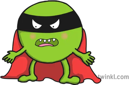  Evil Pea Supertato 1 Illustration Twinkl Fictional Character Png Evil Mouth Png