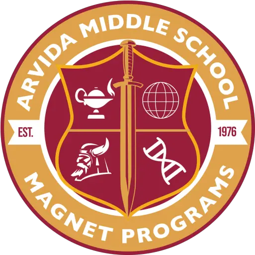  Arvida Middle School U2013 Home Of The Vikings Guardarrailes Asesinos Png Home School Icon